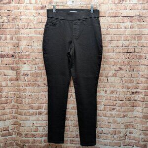 Nine West Jeans Heidi Pull-On Skinny BLACK Size 6